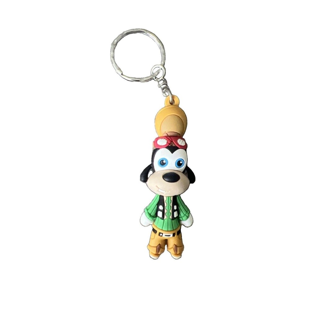 Disney figural Goofy Kingdom Hearts Captain key chain keychain figure NWOT
